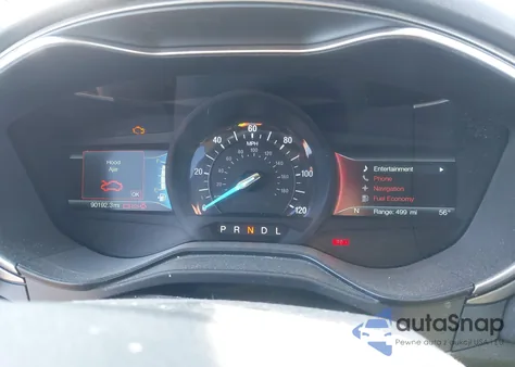 2019 Ford Fusion Hybrid Sel z USA, uszkodzony, nr VIN 3FA6P0MU5KR256064